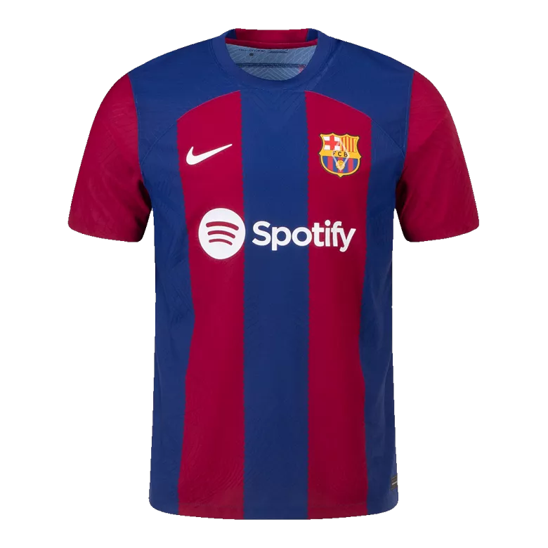 Camiseta Auténtica PEDRI #8 Barcelona 2023/24 Primera Equipación Local Hombre - Versión Jugador - camisetasfutbol