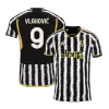 Camiseta VLAHOVIĆ #9 Juventus 2023/24 Primera Equipación Local Hombre - Versión Hincha - camisetasfutbol