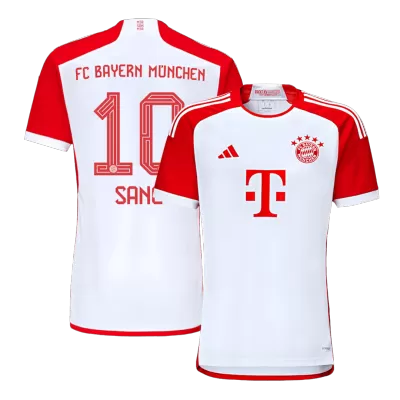 Camiseta SANÉ #10 Bayern Munich 2023/24 Primera Equipación Local Hombre - Versión Hincha - camisetasfutbol