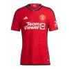 Camiseta Auténtica Manga Corta Manchester United 2023/24 Primera Equipación Local Hombre - Versión Jugador - camisetasfutbol