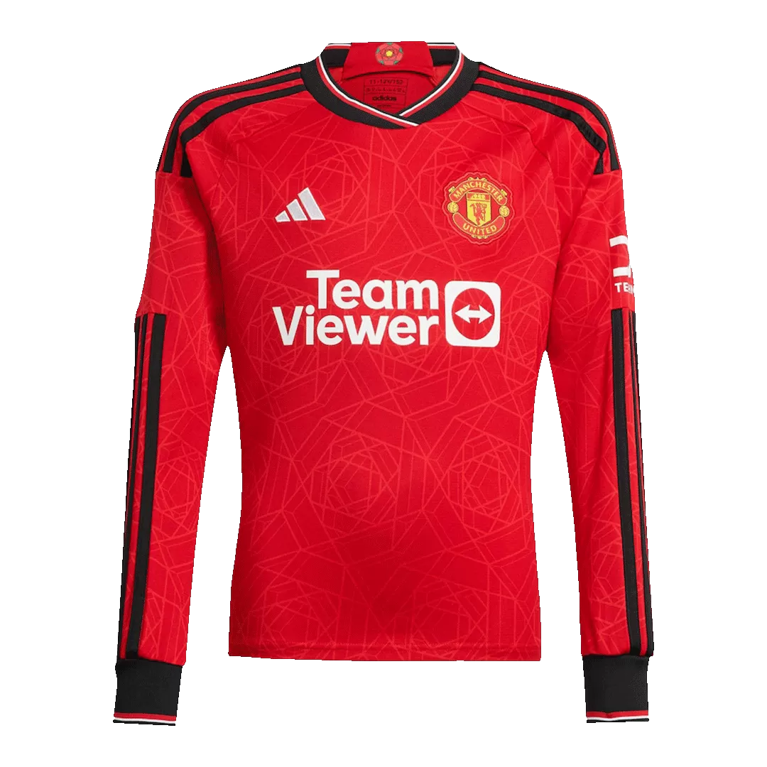 Camiseta Manga Larga Mount 7 Manchester United 202324 Primera