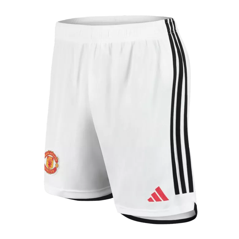 Pantalón Corto Manchester United 2023/24 Primera Equipación Local Hombre - camisetasfutbol