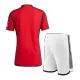 Conjunto Completo Manchester United 2023/24 Primera Equipación Local Hombre (Camiseta + Pantalón Corto + Calcetines) - camisetasfutbol