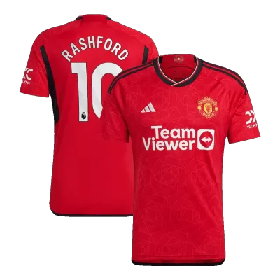 Camiseta RASHFORD #10 Manchester United 2023/24 Primera Equipación Local Hombre - Versión Hincha - camisetasfutbol