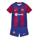 Miniconjunto Barcelona 2023/24 Primera Equipación Local Niño (Camiseta + Pantalón Corto) - camisetasfutbol