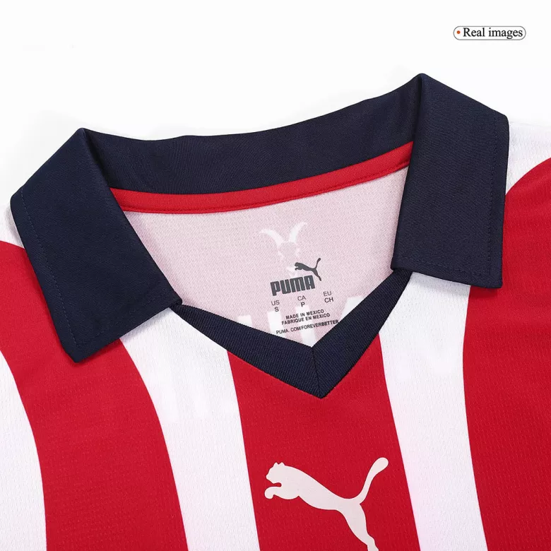 Camiseta CHICHARITO #14 Chivas 2023/24 Primera Equipación Local Hombre - Versión Hincha - camisetasfutbol