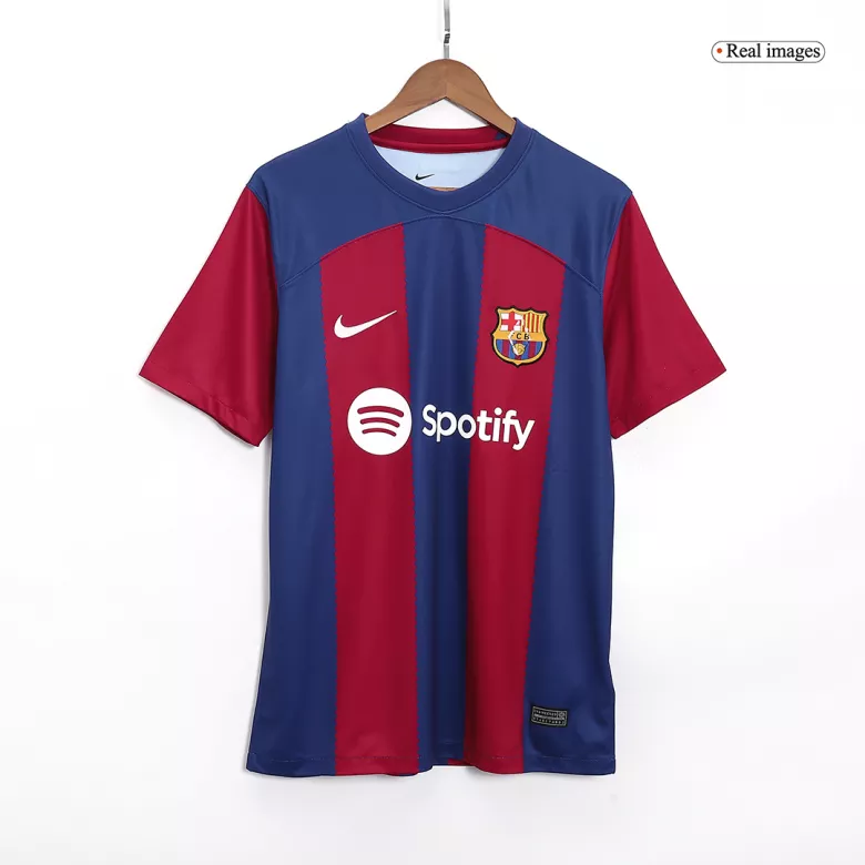 Conjunto Barcelona 2023/24 Primera Equipación Local Hombre (Camiseta + Pantalón Corto) - camisetasfutbol