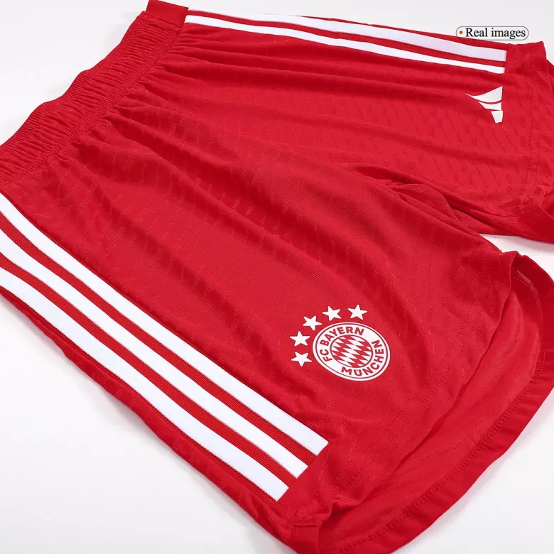 Pantalón Corto Auténtica Bayern Munich 2023/24 Primera Equipación Local Hombre - camisetasfutbol