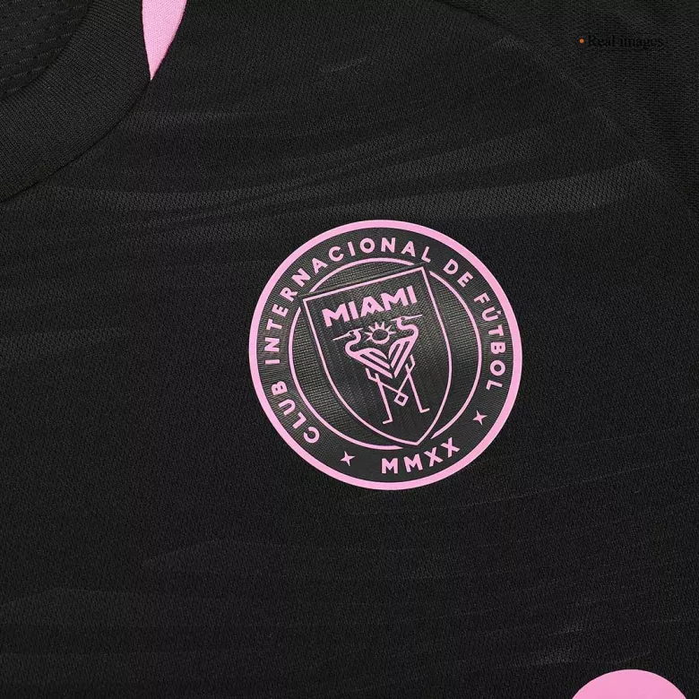 Camiseta Auténtica MESSI #10 Inter Miami CF 2023 Segunda Equipación Visitante Hombre - Versión Jugador - camisetasfutbol