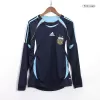 Camiseta Retro 2006 Argentina Segunda Equipación Visitante Manga Larga Hombre - Versión Hincha - camisetasfutbol