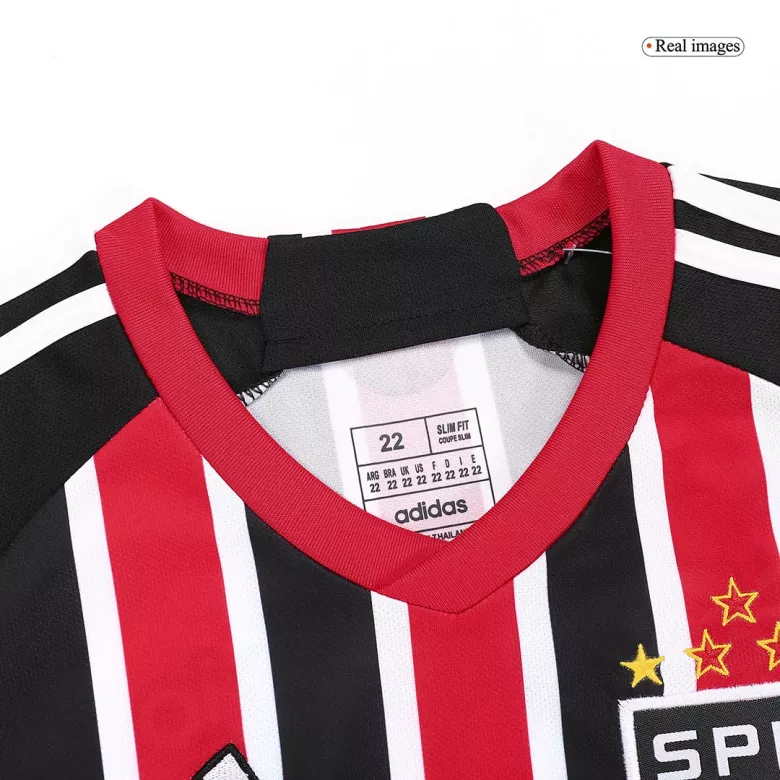 Miniconjunto Sao Paulo FC 2023/24 Segunda Equipación Visitante Niño (Camiseta + Pantalón Corto) - camisetasfutbol
