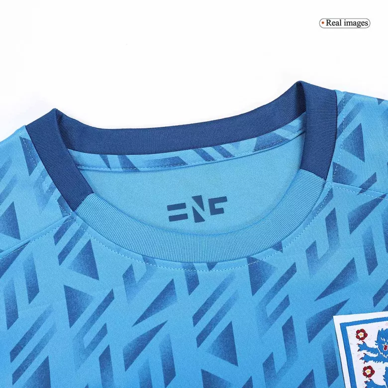 Camiseta Inglaterra 2023 Segunda Equipación Visitante Copa Mundial Femenina Copa del Mundo Hombre - Versión Hincha - camisetasfutbol