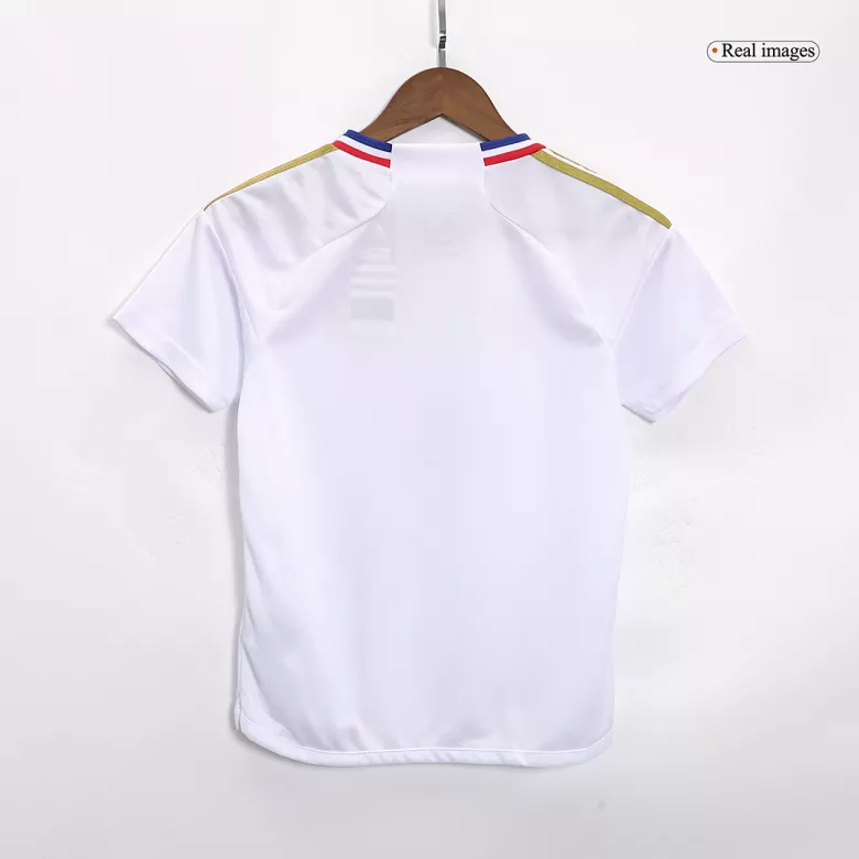 Miniconjunto Olympique Lyonnais 2023/24 Primera Equipación Local Niño (Camiseta + Pantalón Corto) - camisetasfutbol