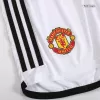 Pantalón Corto Auténtica Manchester United 2023/24 Primera Equipación Local Hombre - camisetasfutbol