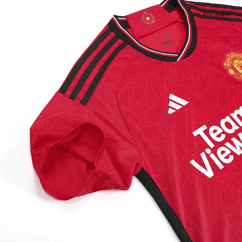 Camiseta Manchester United 2023/24 Primera Equipación Local Hombre - Versión Hincha - camisetasfutbol