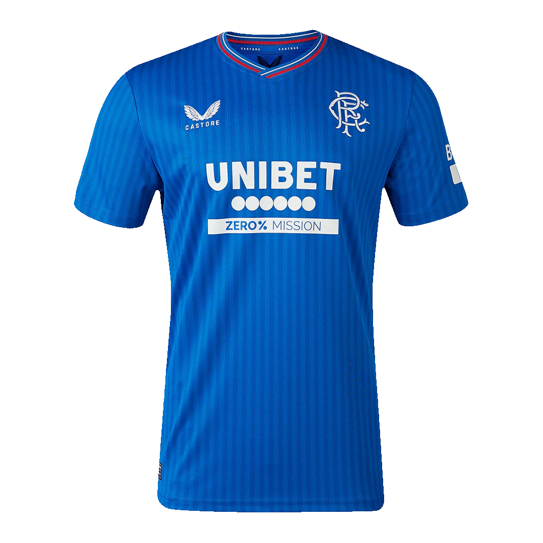 Camiseta Glasgow Rangers 2023/24 Primera Equipación Local Hombre ...