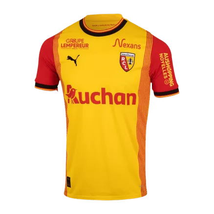 Camiseta Auténtica RC Lens 2023/24 Primera Equipación Local Hombre - Versión Jugador - camisetasfutbol