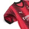 Miniconjunto AC Milan 2023/24 Primera Equipación Local Niño (Camiseta + Pantalón Corto) - camisetasfutbol