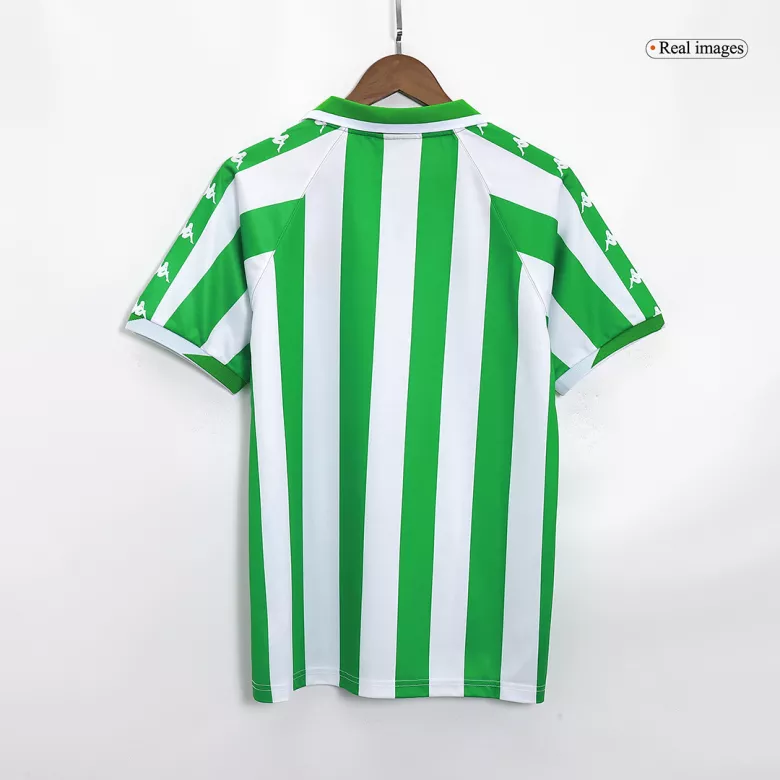 Camiseta Retro 2000/01 Real Betis Primera Equipación Local Hombre - Versión Hincha - camisetasfutbol