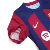 Camiseta Auténtica Manga Corta Barcelona 2023/24 Primera Equipación Local Hombre - Versión Jugador - camisetasfutbol