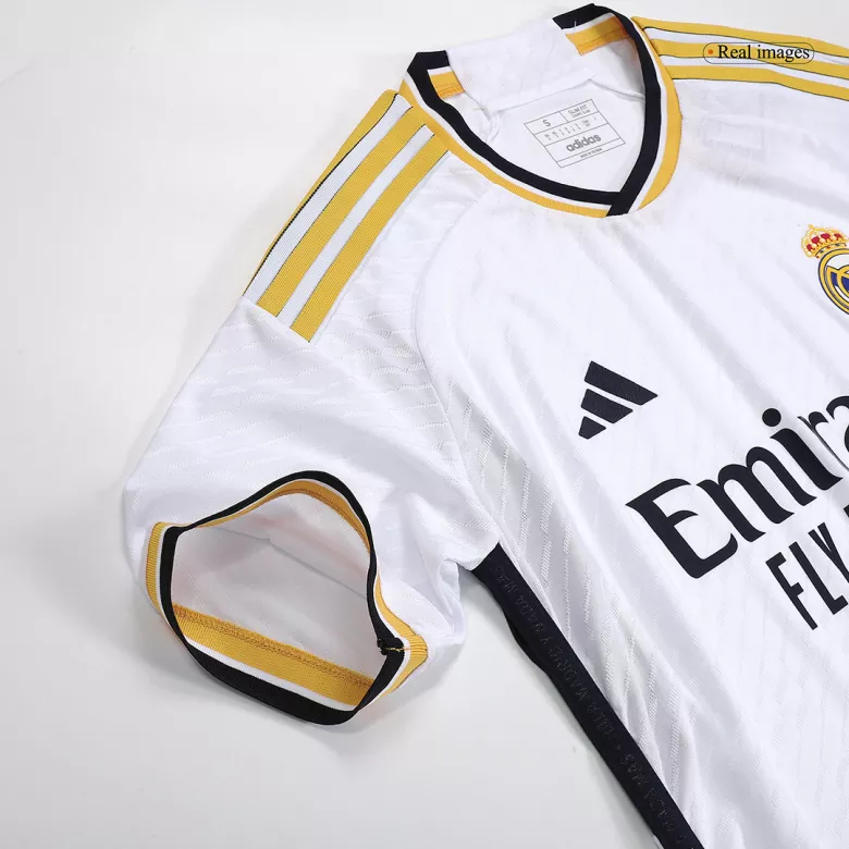 Camiseta Auténtica VINI JR. #7 Real Madrid 2023/24 Primera Equipación Local Hombre - Versión Jugador - camisetasfutbol