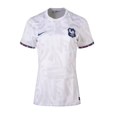 Camiseta Francia 2023 Segunda Equipación Visitante Copa del Mundo Mujer - Versión Hincha - camisetasfutbol