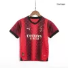 Miniconjunto AC Milan 2023/24 Primera Equipación Local Niño (Camiseta + Pantalón Corto) - camisetasfutbol