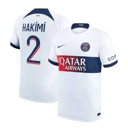 Camiseta HAKIMI #2 PSG 2023/24 Segunda Equipación Visitante Hombre - Versión Hincha - camisetasfutbol