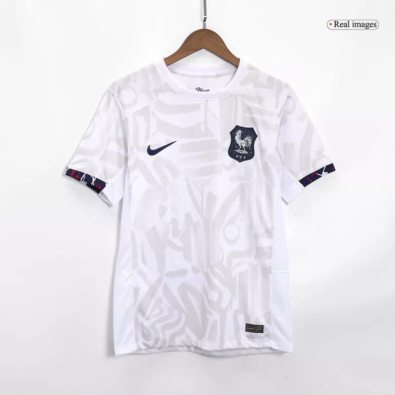 Camiseta Francia 2023 Segunda Equipación Visitante Copa Mundial Femenina Copa del Mundo Hombre - Versión Hincha - camisetasfutbol