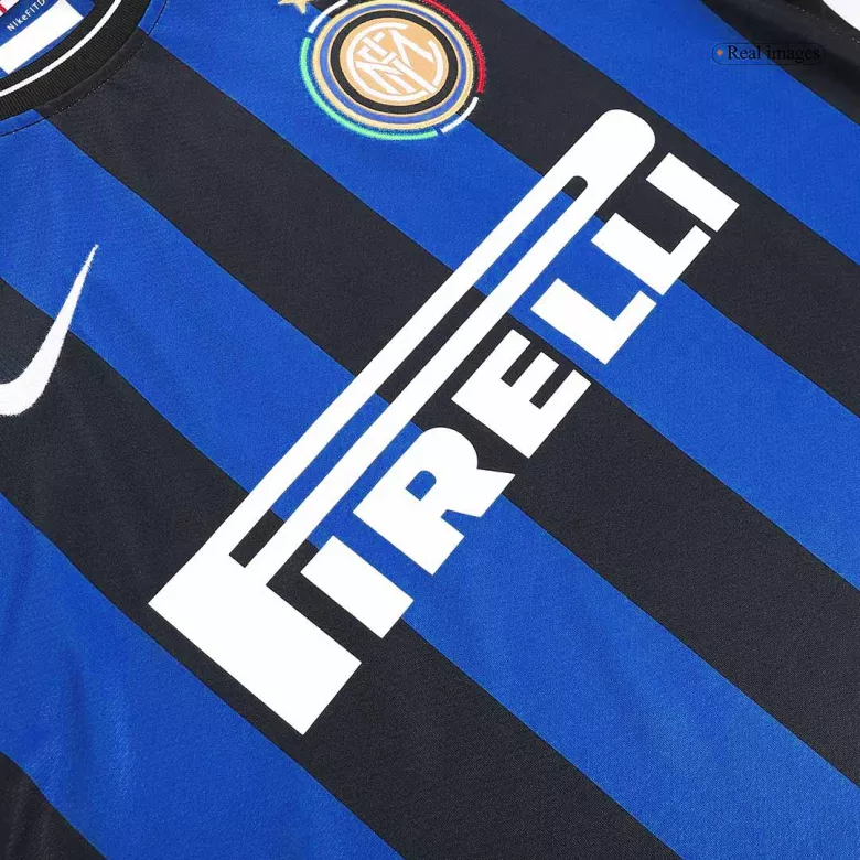 Camiseta Retro 2009/10 Inter de Milán Primera Equipación Local Hombre - Versión Hincha - camisetasfutbol