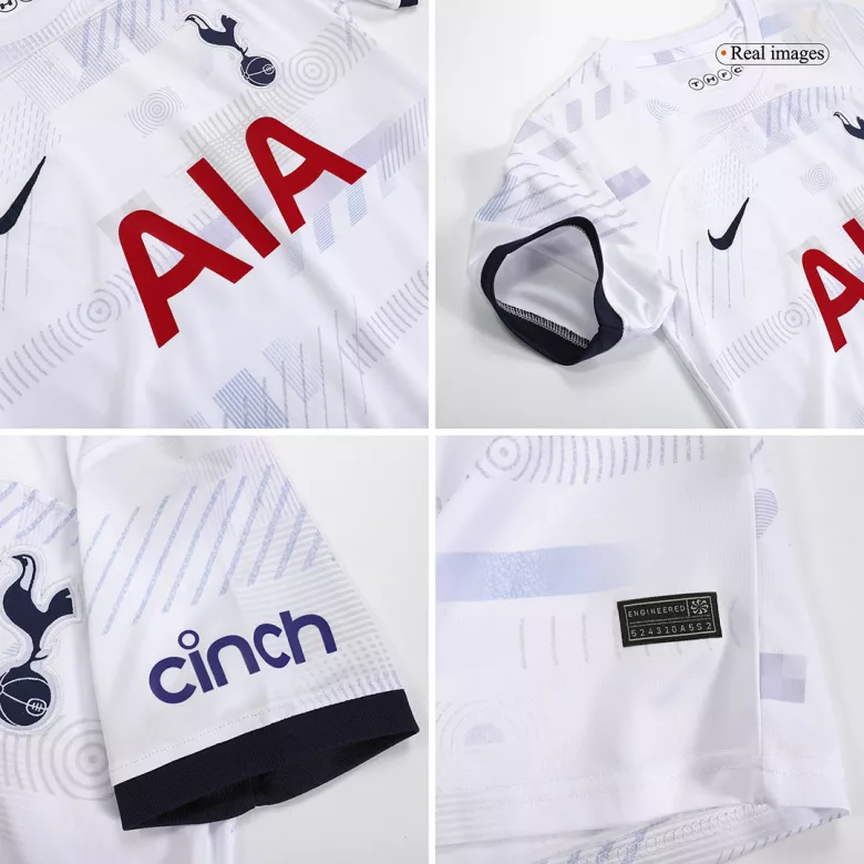 Miniconjunto Tottenham Hotspur 2023/24 Primera Equipación Local Niño (Camiseta + Pantalón Corto) - camisetasfutbol