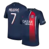 Camiseta MBAPPÉ #7 PSG 2023/24 Primera Equipación Local Hombre - Versión Hincha - camisetasfutbol