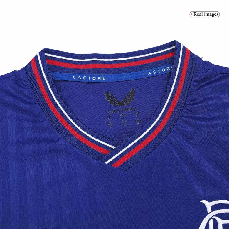 Camiseta Glasgow Rangers 2023/24 Primera Equipación Local Hombre - Versión Hincha - camisetasfutbol