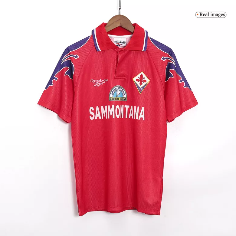 Camiseta Retro 1995/96 Fiorentina Tercera Equipación Hombre - Versión Hincha - camisetasfutbol