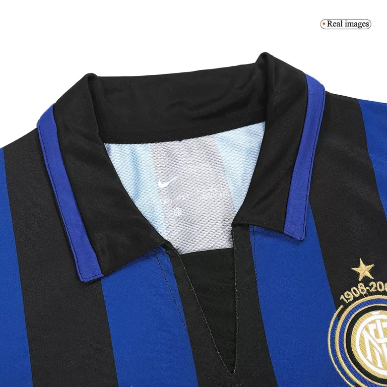 Camiseta Retro 2007/08 Inter de Milán Primera Equipación Local Hombre - Versión Hincha - camisetasfutbol