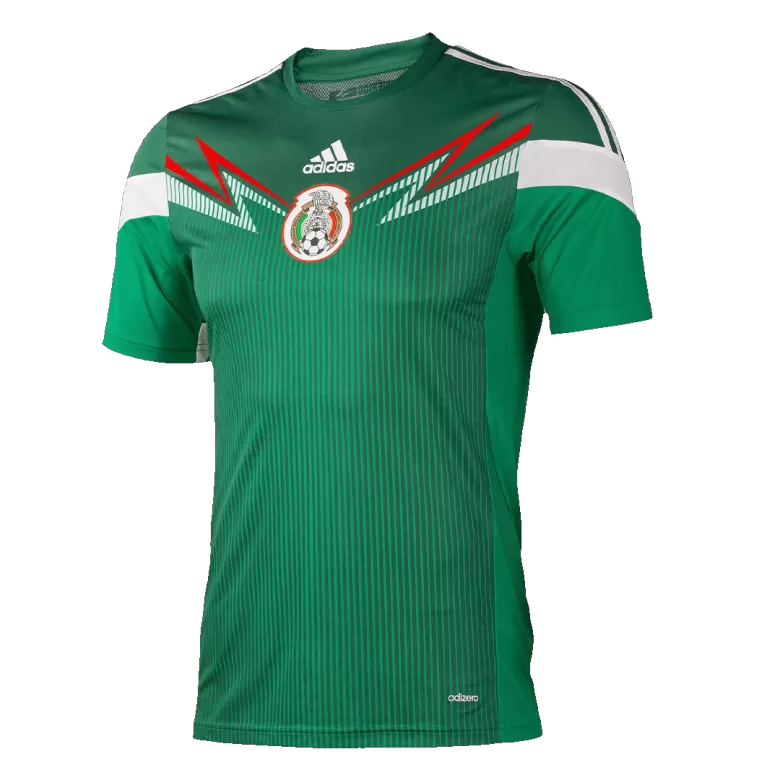 Camiseta Retro 2014 Mexico Primera Equipación Copa del Mundo Local Hombre - Versión Hincha - camisetasfutbol