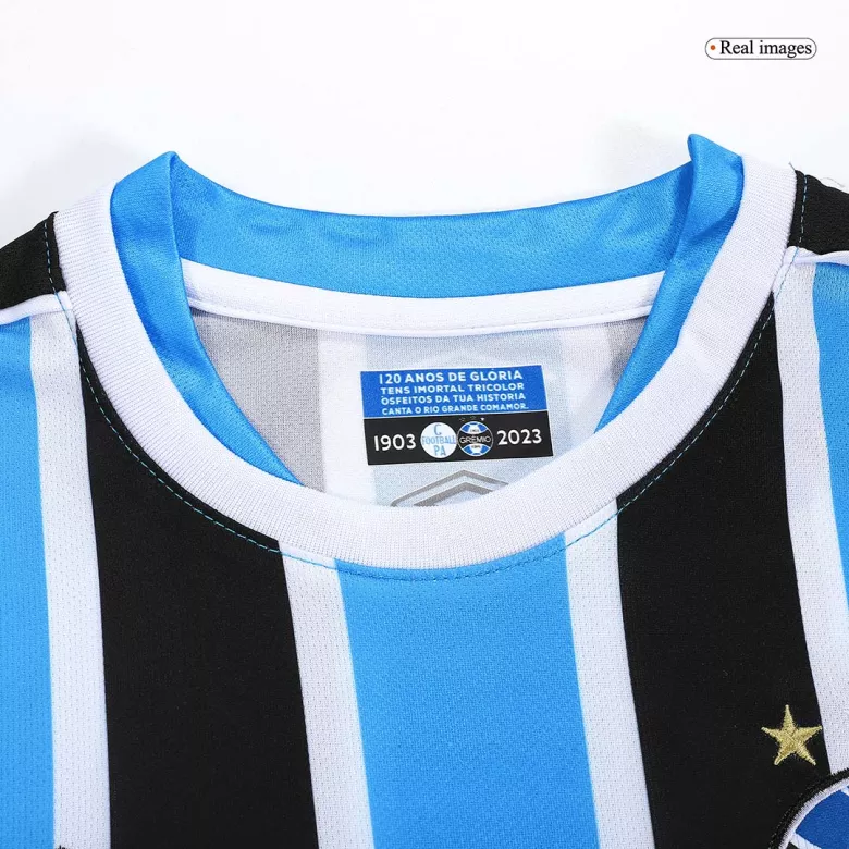 Miniconjunto Grêmio FBPA 2023/24 Primera Equipación Local Niño (Camiseta + Pantalón Corto) - camisetasfutbol