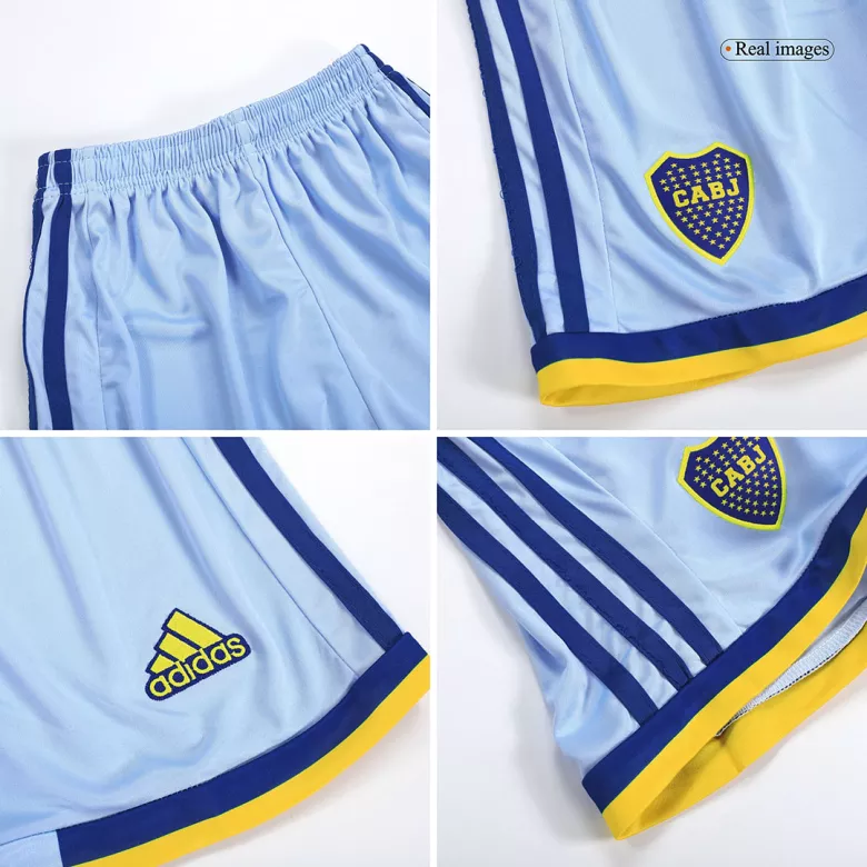 Miniconjunto Boca Juniors 2023/24 Tercera Equipación Niño (Camiseta + Pantalón Corto) - camisetasfutbol