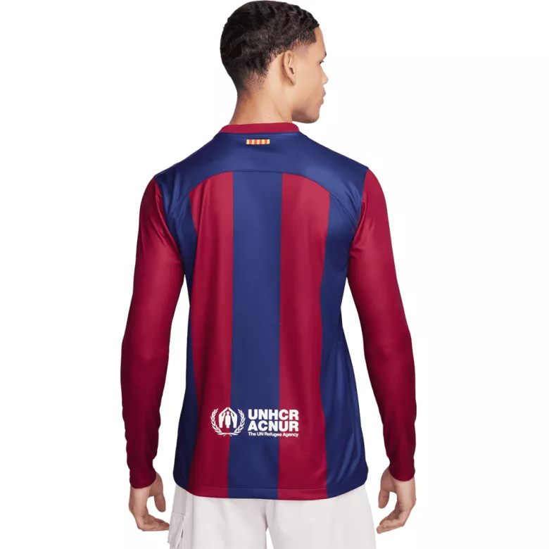 Camiseta Manga Larga Barcelona 2023/24 Primera Equipación Local Hombre - Versión Hincha - camisetasfutbol