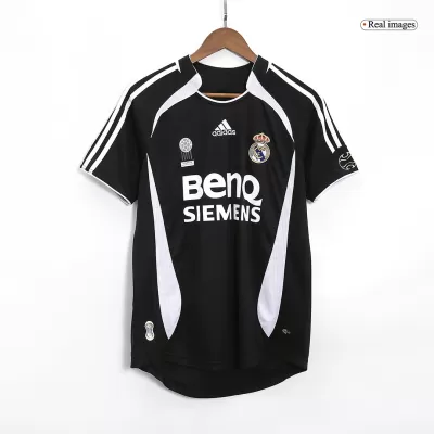 Camiseta Retro 2006/07 Real Madrid Segunda Equipación Visitante Hombre - Versión Hincha - camisetasfutbol