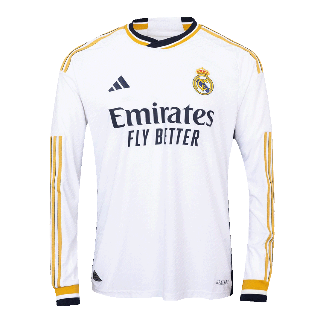 Camiseta de manga larga 1ª Real Madrid 2023/2024 Authentic