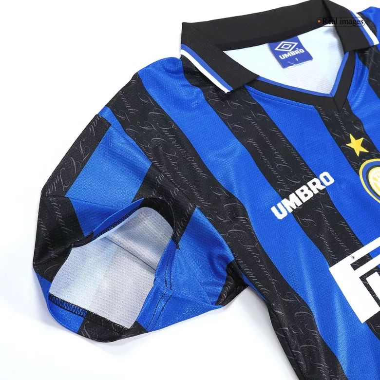 Camiseta Retro 1997/98 Inter de Milán Primera Equipación Local Hombre - Versión Hincha - camisetasfutbol