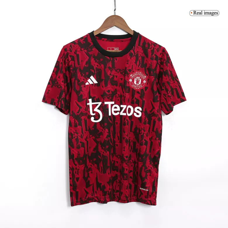Camiseta Manchester United 2023/24 Pre-Partido Hombre - Versión Hincha - camisetasfutbol