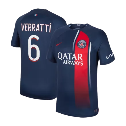 Camiseta VERRATTI #6 PSG 2023/24 Primera Equipación Local Hombre - Versión Hincha - camisetasfutbol