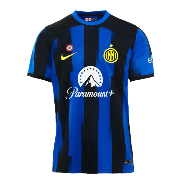 Conjunto Inter de Milán 2023/24 Primera Equipación Local Hombre (Camiseta + Pantalón Corto) - camisetasfutbol