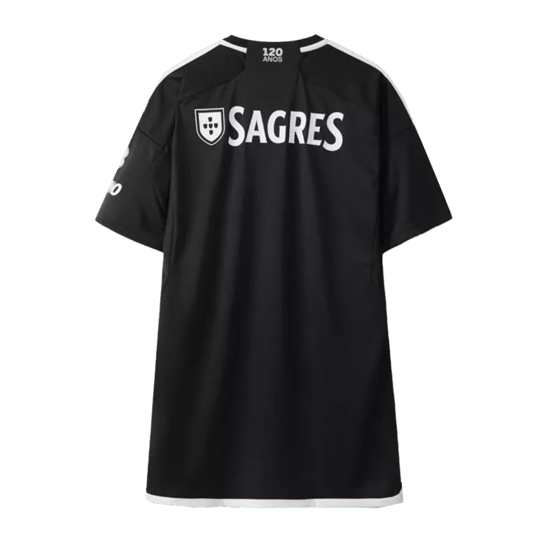 Conjunto Benfica 2023/24 Segunda Equipación Visitante Hombre (Camiseta + Pantalón Corto) - camisetasfutbol