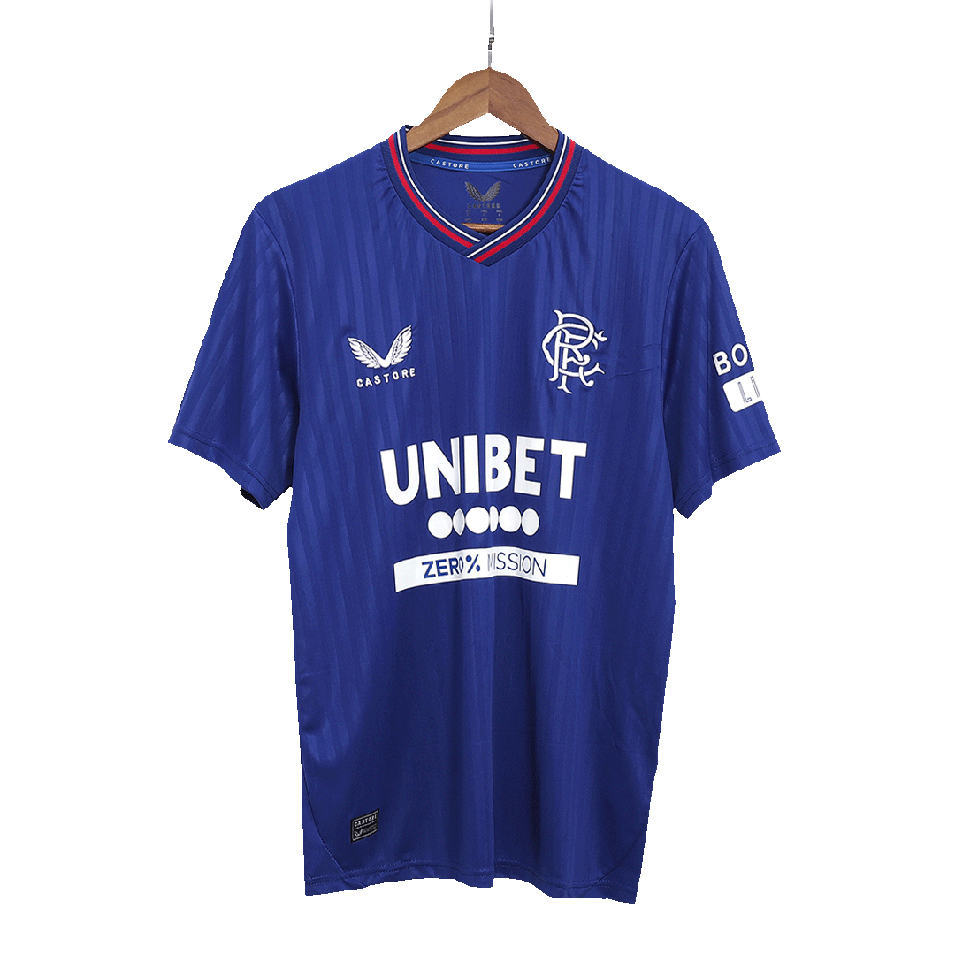 Camiseta Glasgow Rangers 2023/24 Primera Equipación Local Hombre