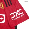 Camiseta Auténtica Manga Corta Manchester United 2023/24 Primera Equipación Local Hombre - Versión Jugador - camisetasfutbol