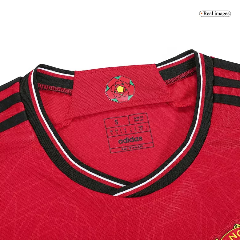 Camiseta Manga Larga Manchester United 2023/24 Primera Equipación Local Hombre - Versión Hincha - camisetasfutbol