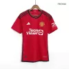 Camiseta Auténtica Manga Corta Manchester United 2023/24 Primera Equipación Local Hombre - Versión Jugador - camisetasfutbol